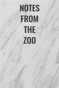Notes From The Zoo