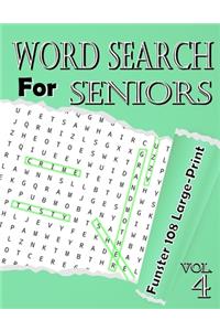 word search for seniors Vol.4