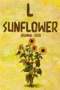L Sunflower Journal 2020