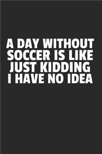 Fußball Fußballspieler Notizbuch