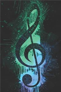 Notizbuch Musik