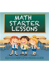Math Starter Lessons