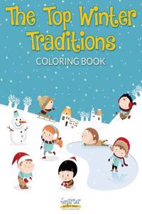 The Top Winter Traditions Coloring Book