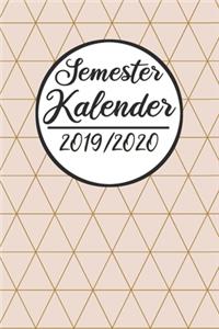 Semester Kalender 2019 / 2020