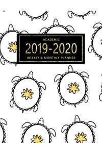 Academic 2019-2020 Weekly & Monthly Planner