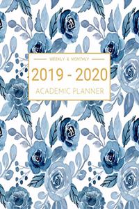 2019-2020 Academic Planner Weekly And Monthly