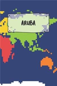 Aruba: Ruled Travel Diary Notebook or Journey Journal - Lined Trip Pocketbook for Men and Women with Lines