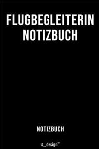 Notizbuch für Flugbegleiter / Flugbegleiterin