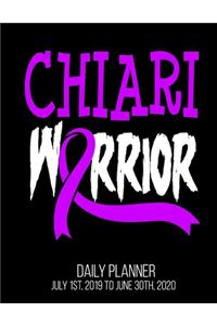 Chiari Warrior Daily Planner July 1st, 2019 To June 30th, 2020