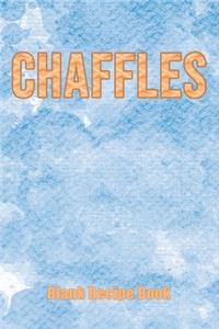 Chaffles Blank Recipe Book