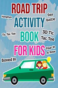 Road Trip Activity Book For Kids
