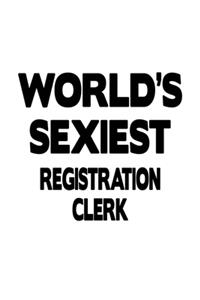 World's Sexiest Registration Clerk
