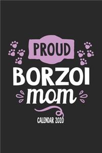 Proud Borzoi Mom Calender 2020