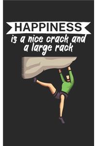 Happiness is a nice crack and a large rack