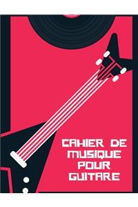 Cahier de Musique Pour Guitare