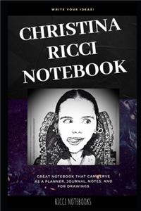 Christina Ricci Notebook