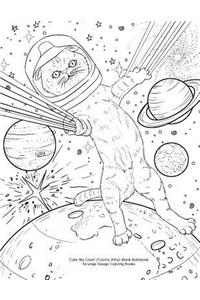 Color My Cover (Cosmic Kitty) Blank Notebook