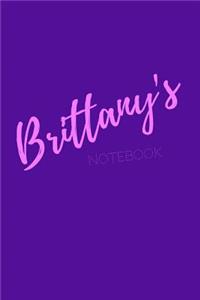 Brittany's Notebook