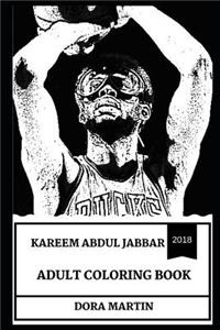 Kareem Abdul Jabbar Adult Coloring Book