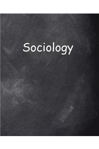 School Composition Sociology Chalkboard Style 200 Pages