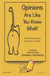 A Topical Point of View Journal Notebook