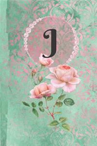Personalized Monogrammed Letter J Journal