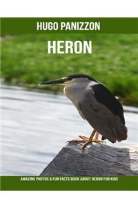Heron: Amazing Photos & Fun Facts Book about Heron for Kids