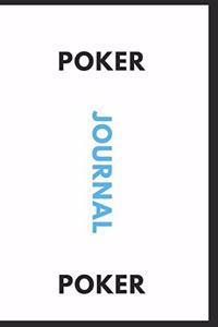 Poker Notebook, Blank Lined Journal.