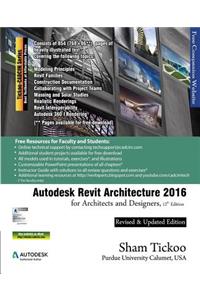 Autodesk Revit Architecture 2016 for Architects and Designers, 12th Edition