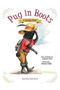 Pug In Boots - Coloring Book