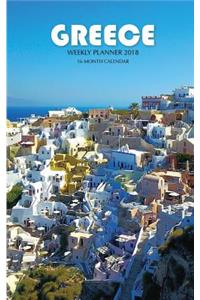 Greece Weekly Planner 2018