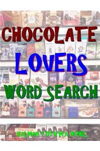 Chocolate Lovers Word Search