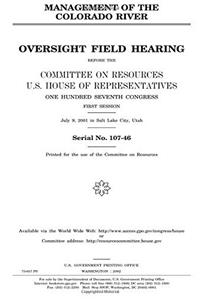 Management of the Colorado River