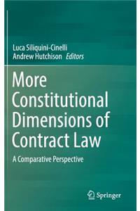 More Constitutional Dimensions of Contract Law