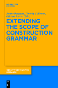 Extending the Scope of Construction Grammar