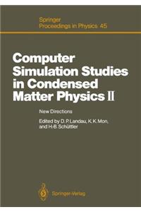 Computer Simulation Studies in Condensed Matter Physics