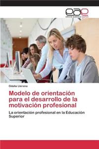 Modelo de orientación para el desarrollo de la motivación profesional