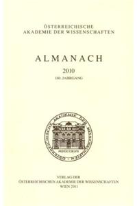 Almanach Der Akademie Der Wissenschaften 2010/160.Jahrgang