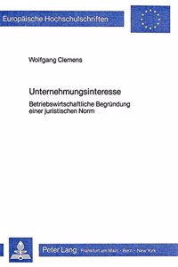 Unternehmungsinteresse