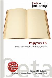 Papyrus 16