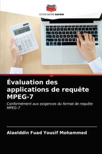 Évaluation des applications de requête MPEG-7