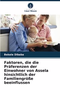 Faktoren, die die Präferenzen der Einwohner von Assela hinsichtlich der Familiengröße beeinflussen