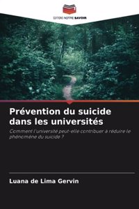 Prévention du suicide dans les universités