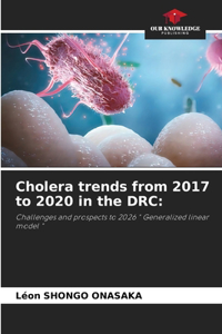 Cholera trends from 2017 to 2020 in the DRC