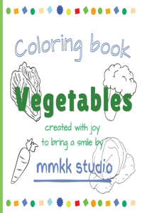 Vegetables Coloring book