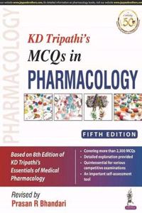 KD Tripathi's MCQs in Pharmacology