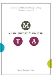 Music Theory and Analysis, Volume 3.2