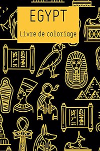 EGYPT Livre de coloriage