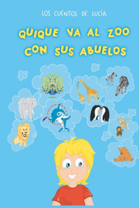 Quique va al zoo con sus abuelos