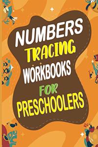 Numbers tracing workbooks for preschoolers